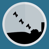 Person sleeping icon