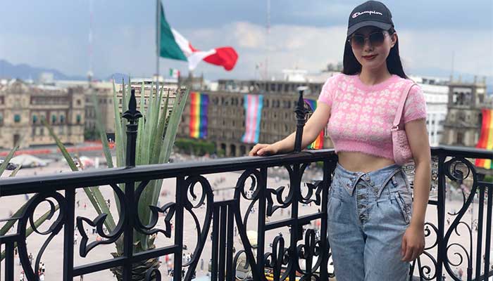 Dr.Li visiting Mexico City