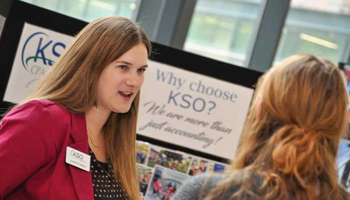 KSO Recruiting Student at Expo