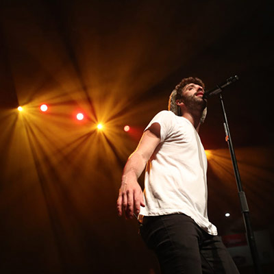 AJR performing at UNK spring concert