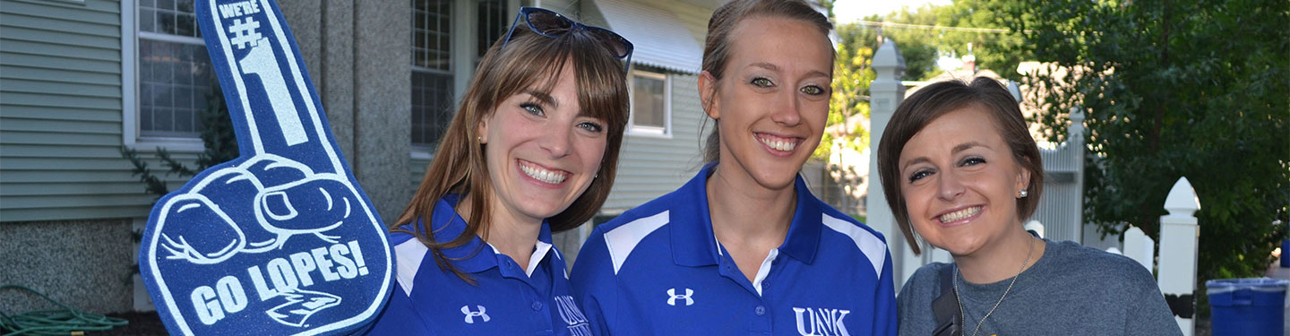 staff at alumni house