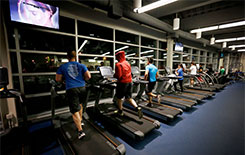 Students on Treadmills