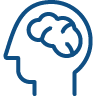brain in head icon