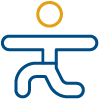 icon of a person moving