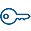 Icon of a key