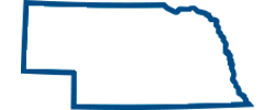 outline of Nebraska