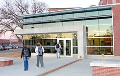 Randall and Mantor Hall Entrance