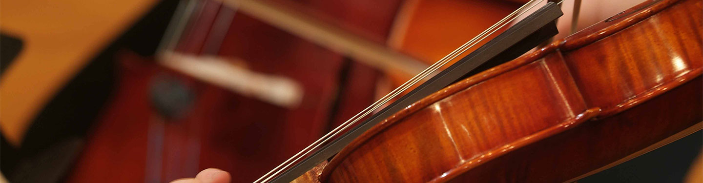 Student Playing Violin