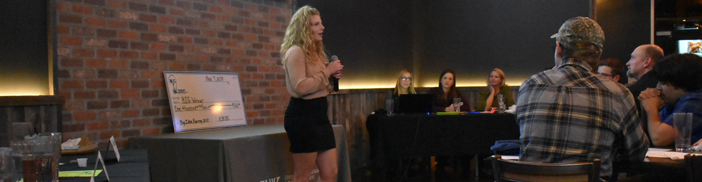 big idea contestant Pitches their idea
