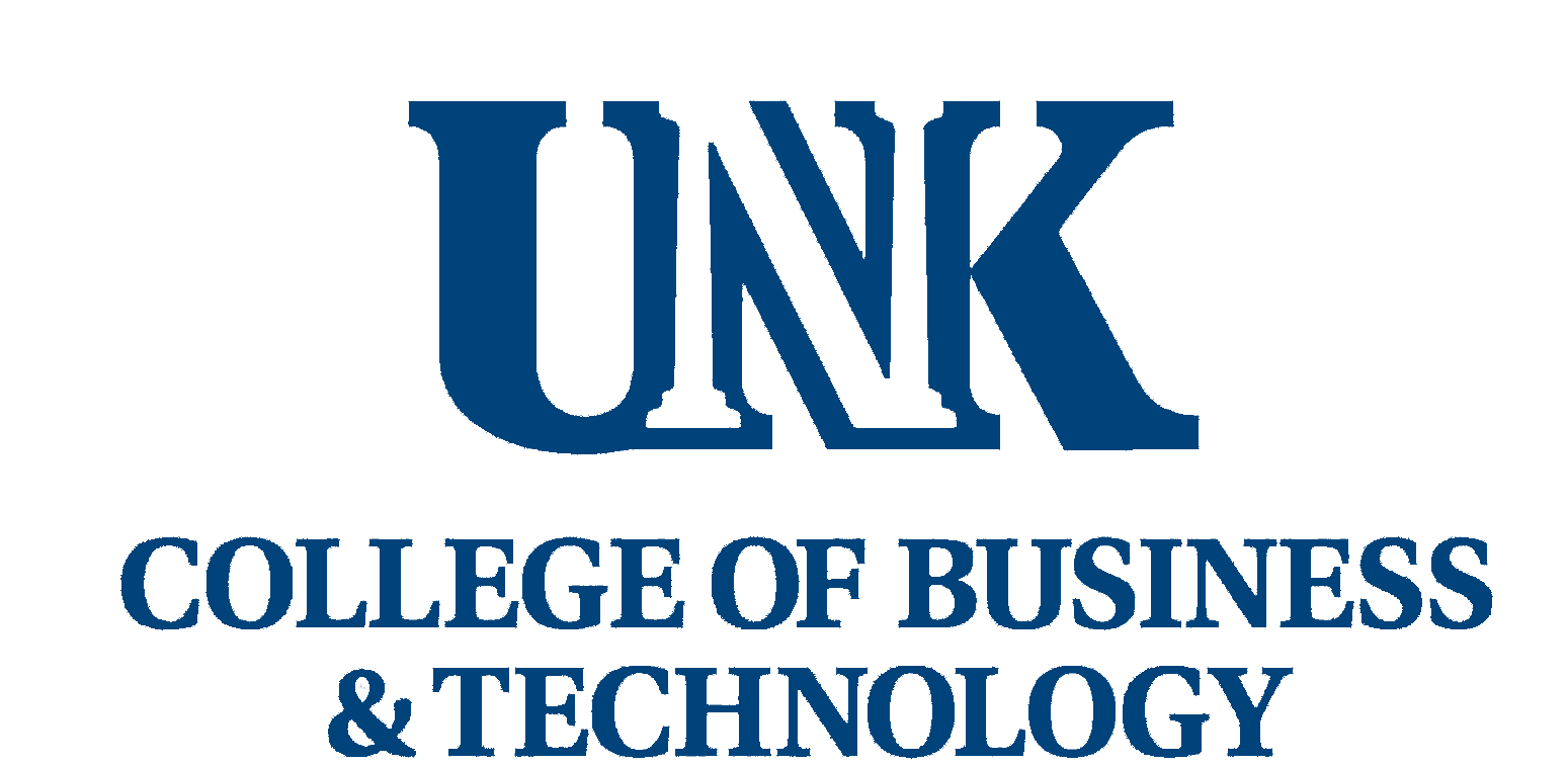 Logo: UNK College of Business and Technology