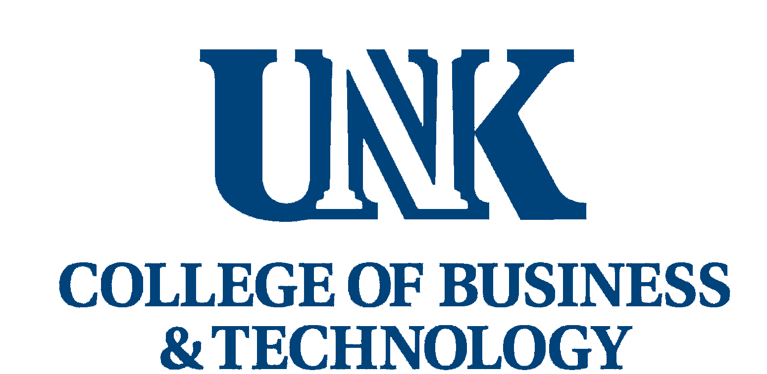 UNK College of Business and technology wordmark