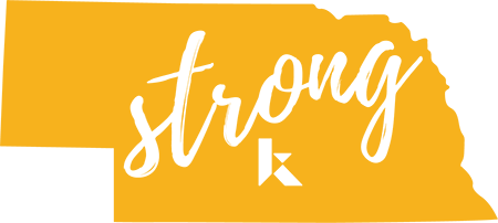 nebraska strong with kearney logo