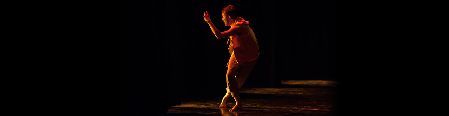 Dance Student Performing in Push Pull