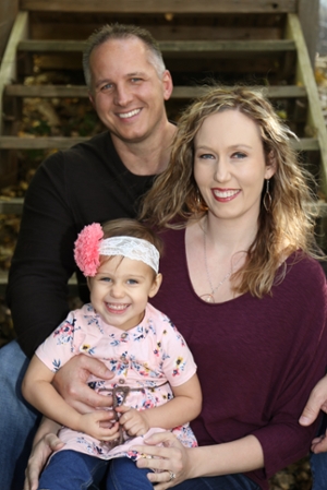 Lindsey Zeboski and her family