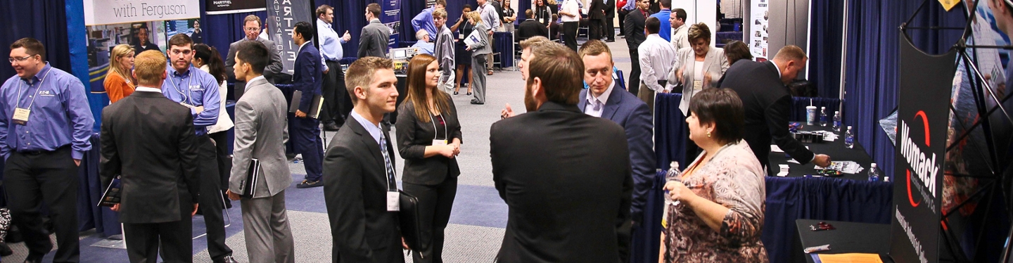 Students at the ID Career Event