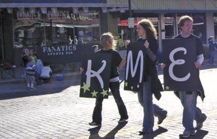 KME Members walking