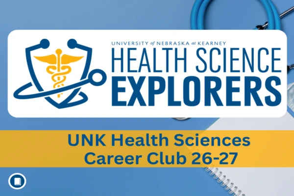 UNK Health Sciences Career Club 26-27 graphic