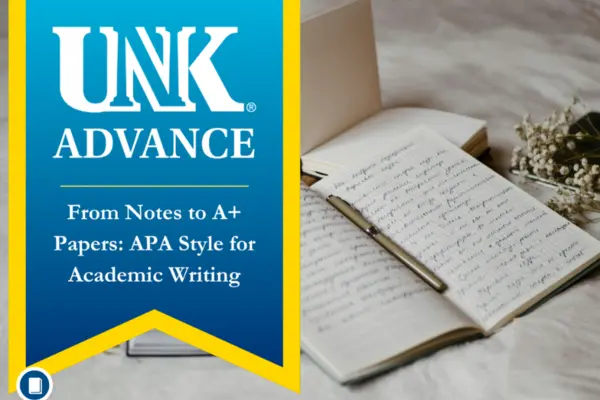 From Notes to A+ Papers: APA Style for Academic Writing graphic