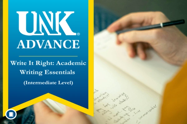Write It Right: Academic Writing Essentials (Intermediate Level) graphic