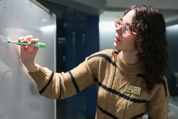 a math student works as a tutor