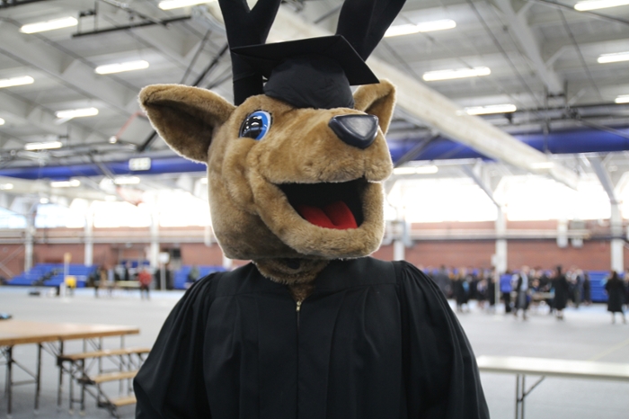 Louie Loper at graduation