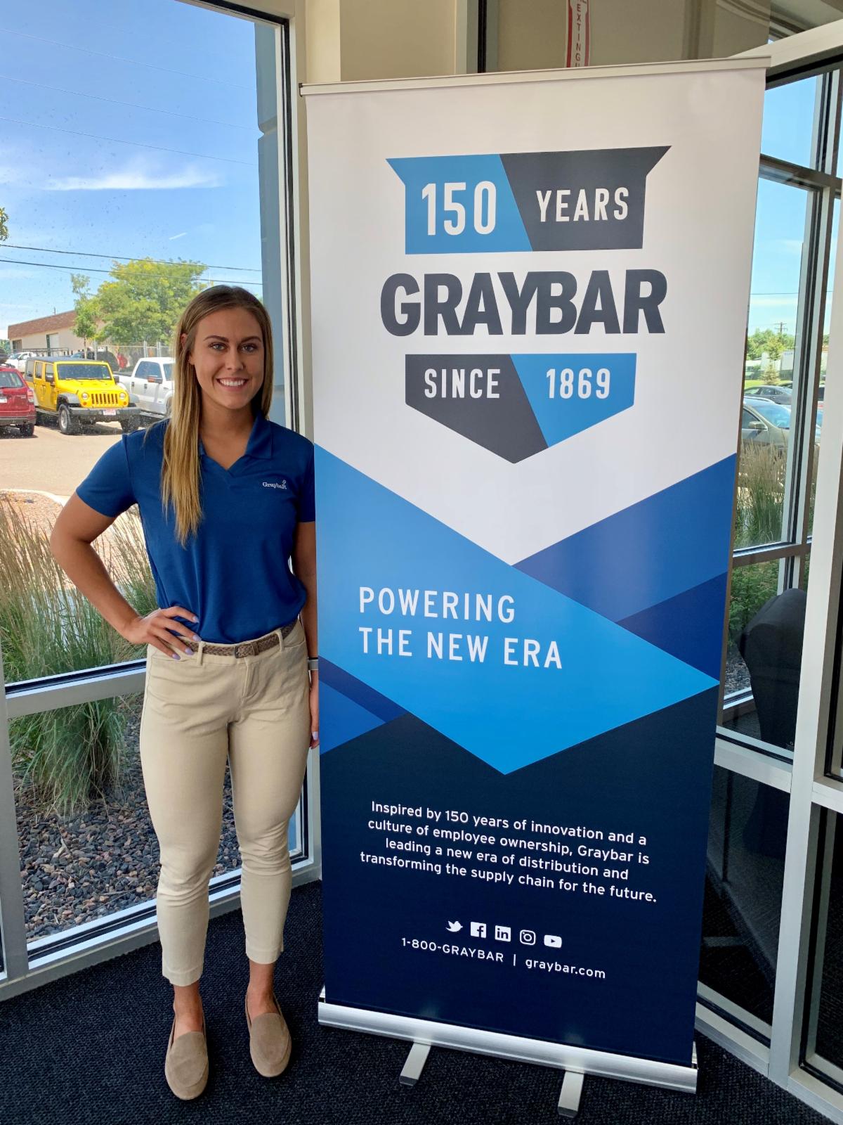 Lindsey Trotter interning at Graybar