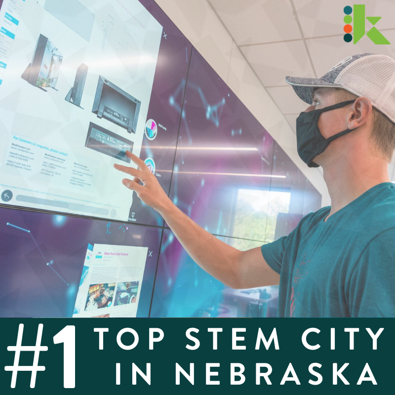 #1 Top STEM City in Nebraska