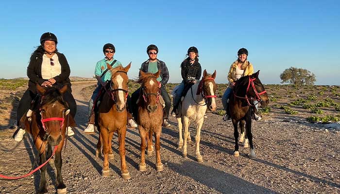 uriel enjoying horseback riding