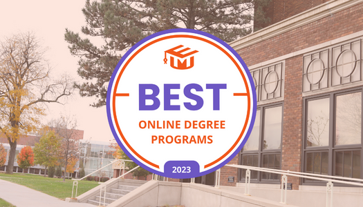 Best Online Degree Program Badge