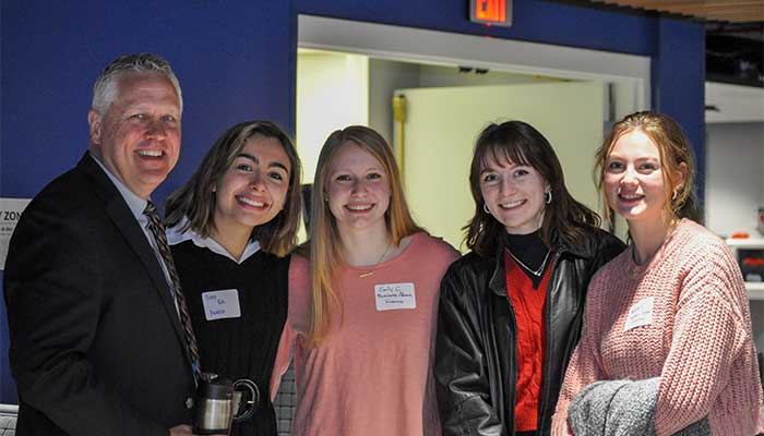 LLC Students with Dean Jares