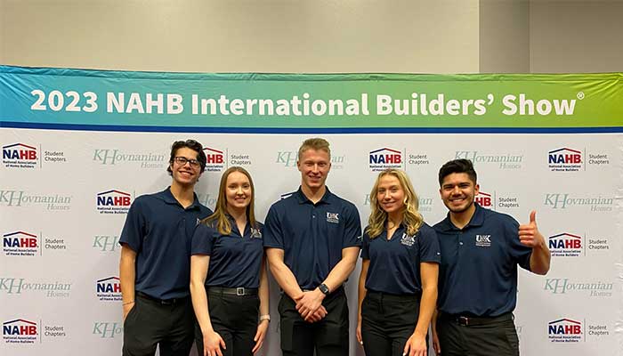 UNK Students at NAHB International Builder's Show