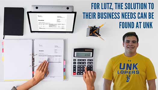 For Lutz, The Solution to Their Business Needs Can Be Found at UNK 