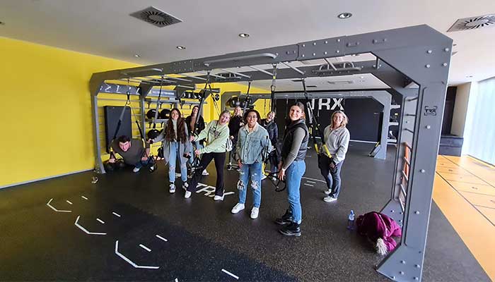 Touring CrossFit Center at Palacky University