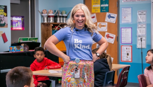 Kameran Dostal's natural superpowers land her the 2023 Elementary Art Teacher of the Year award