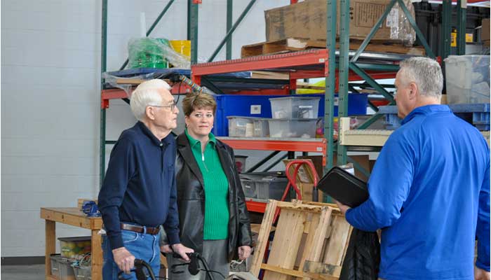 Dr. Envick Touring Discovery Hall