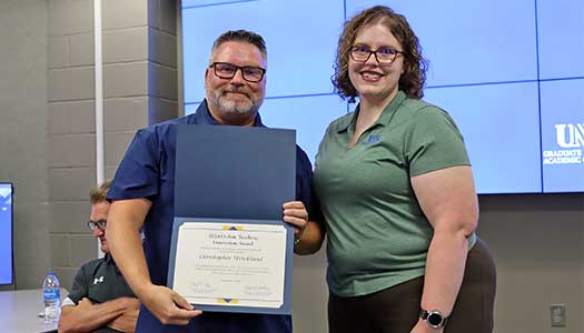 Meet UNK’s 2024 Outstanding Innovation in Online Teaching awardee: Dr. Strickland