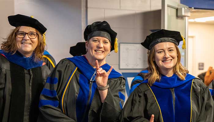 Brooke at the Commencement 
