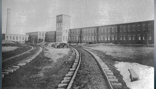 Thumbnail of an historic image of kearney's old cotton mill