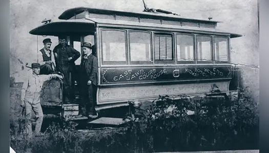Thumbnail of an historic photograph of kearney's trolley