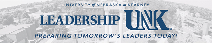 Preparing tomorrow's leaders today! Leadership UNK