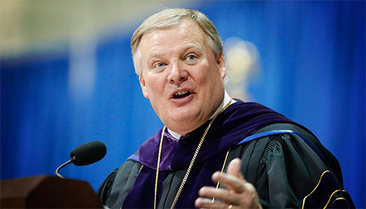 Chancellor at Commencement