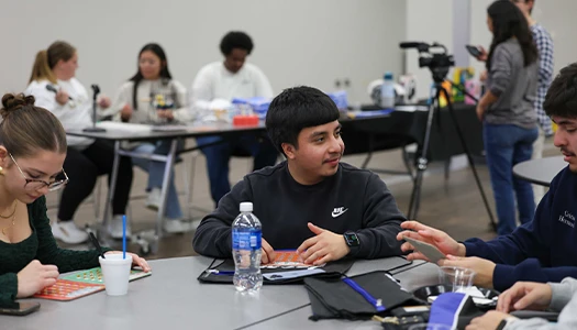 a group of students attend the first gen festival