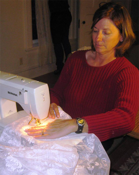 Volunteer Sewing