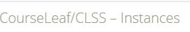 CLSS Instances Logo