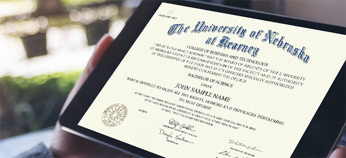 UNK Diploma Sample