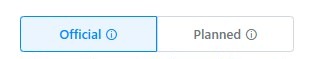 Official and Planned tabs with Official selected.