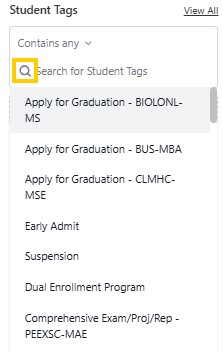 Student Tags