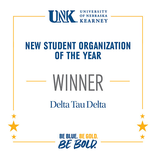 New Student Organization of the Year Winner: Delta Tau Delta