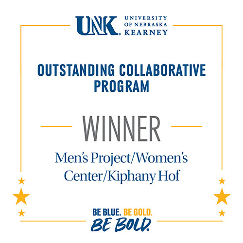Outstanding Collaborative Program Winner: Men’s Project/Women’s Center/Kiphany Hof 