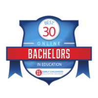 *2019 Best 30 Online Bachelors in Education - Early Childhood Education - Ranked 9th